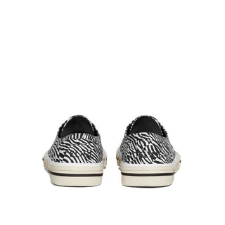 Schwarze Canvas-Sneaker
