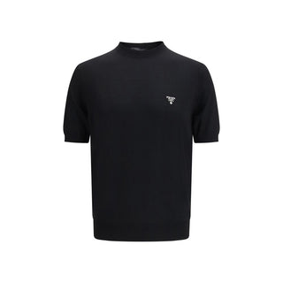 Black Wool T-Shirt