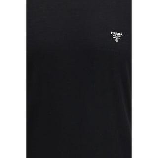 Black Wool T-Shirt