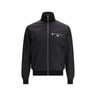 Schwarze Wolljacke Oves Aries