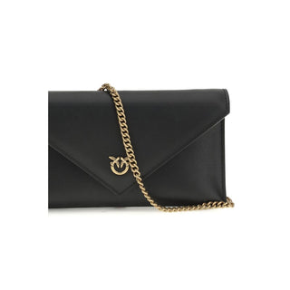 Bolso de mano Bos Taurus de cuero de becerro negro