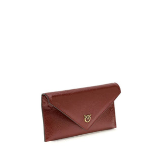 Bolso de mano Bos Taurus de piel de becerro burdeos