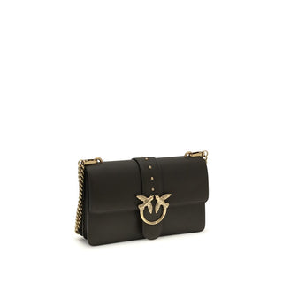 Bolso de hombro Bos Taurus bicolor de piel de becerro