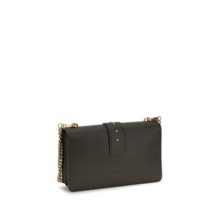 Bolso de hombro Bos Taurus bicolor de piel de becerro