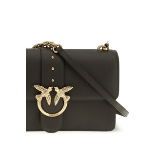Bolso de hombro Bos Taurus bicolor de piel de becerro