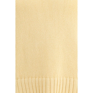 Beiges Baumwoll-Sweatshirt