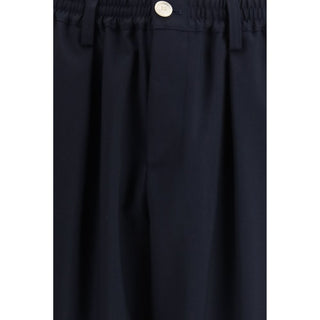 Blue Wool Oves Aries Casual Pants