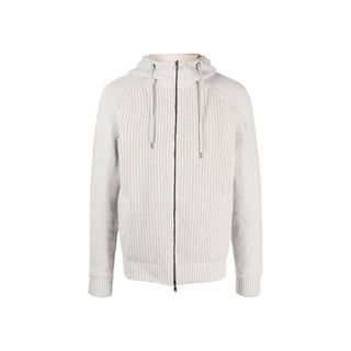 Gray Wool Bomber