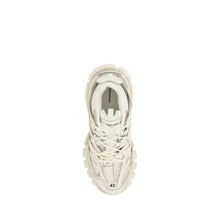Zapatillas deportivas blancas de polietileno