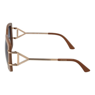 Brown Metal & Plastic Sunglasses