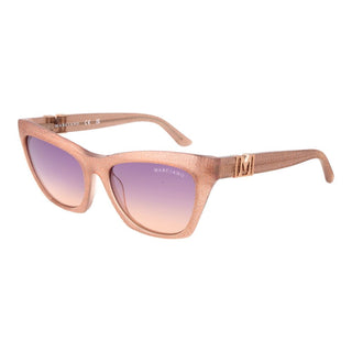 Gafas de sol beige de acetato