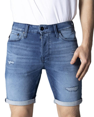 Shorts de mezclilla azul
