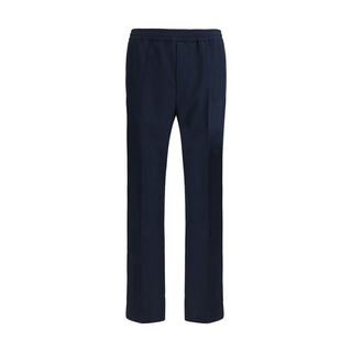 Blaue Freizeithose aus Polyester