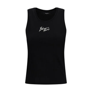 Camiseta de algodón negro