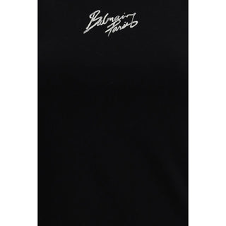 Black Cotton T-Shirt