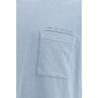 Blue Cotton T-Shirt