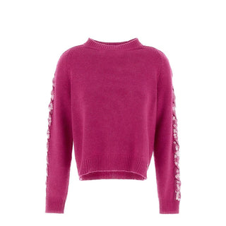 Mehrfarbiger Kaschmirpullover