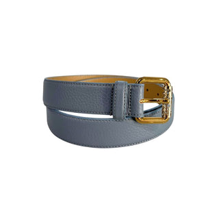 Damen-Gürtel aus blauem Leder