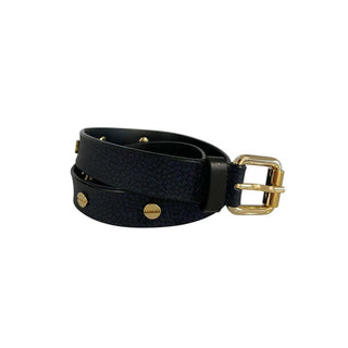 Blauer Polyvinyl-Damen-Gürtel