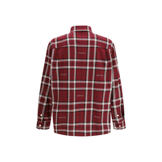 Camisa de algodón con estampado multicolor