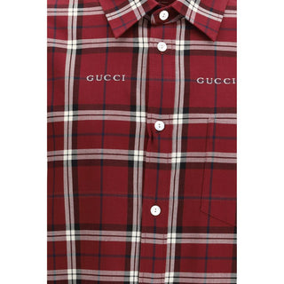Camisa de algodón con estampado multicolor