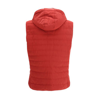 Multicolor Polyester Sleeveless Jacket