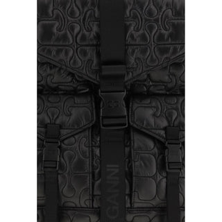 Black Polyamide Backpack