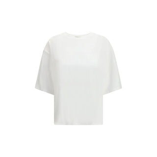 Camiseta de algodón blanca