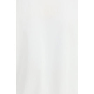 Camiseta de algodón blanca