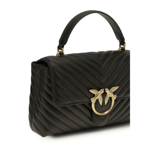 Bicolor Kalbsleder Bos Taurus Handtasche