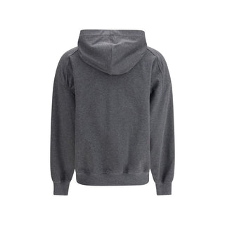 Sudadera gris de algodón