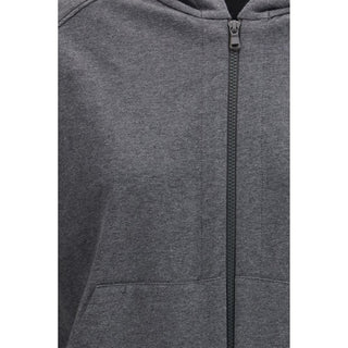 Sudadera gris de algodón