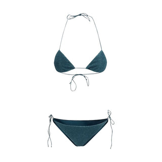Bikini azul de elastano