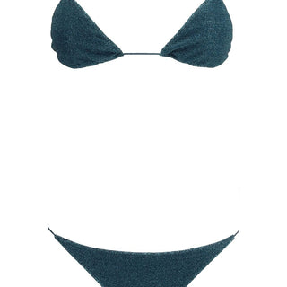 Bikini azul de elastano