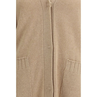 Beige Wool Cardigan
