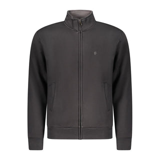 Schwarzes Baumwoll-Sweatshirt für Herren