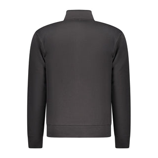 Schwarzes Baumwoll-Sweatshirt für Herren