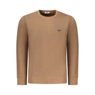 Marrone Herren-Sweatshirt aus Baumwolle