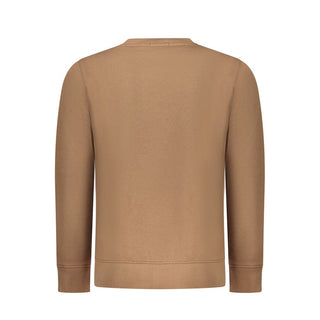 Marrone Herren-Sweatshirt aus Baumwolle