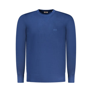 Suéter para hombre de viscosa azul