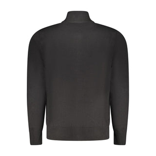Cárdigan negro de viscosa para hombre