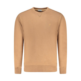 Marrone Herren-Sweatshirt aus Baumwolle