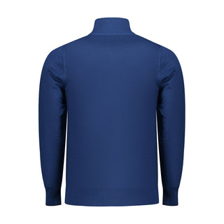Suéter azul de viscosa para hombre
