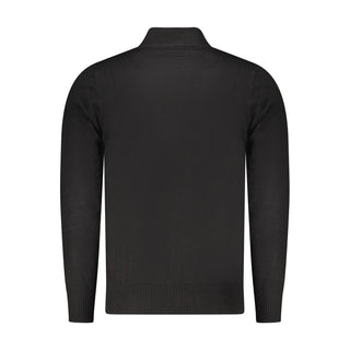 Nero Viscosa Uomo Maglia