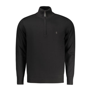 Nero Viscosa Herrenpullover