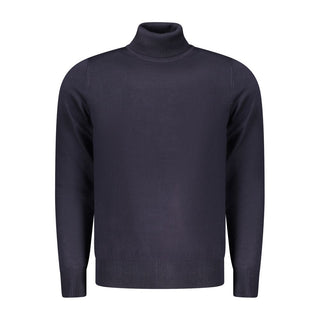 Herren-Strickpullover Viskose Blau