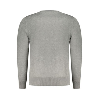 Suéter para hombre de viscosa gris