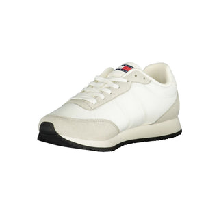 Herren-Sneaker aus weißem Polyurethan
