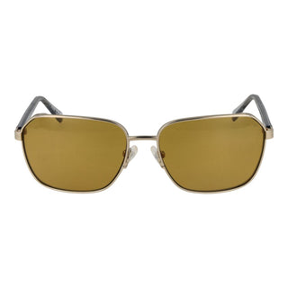 Gafas de sol de metal doradas