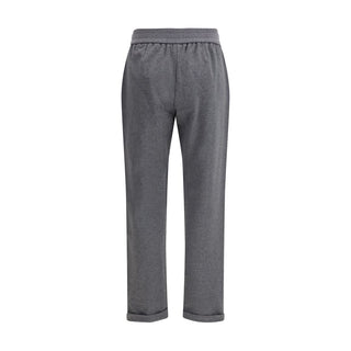 Graue Baumwoll-Sporthose